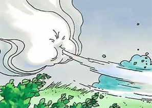 溫馨一刻 | 大風天氣早防范！